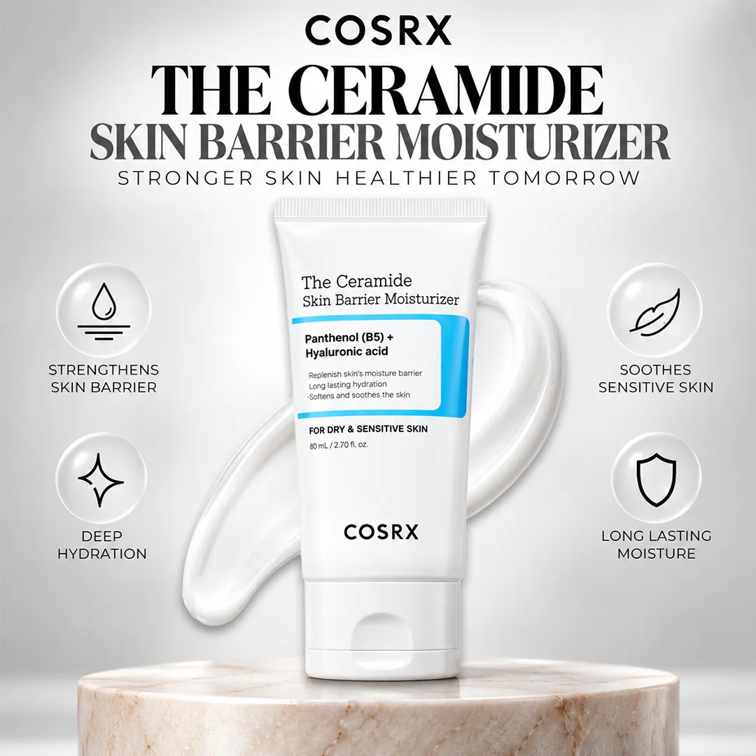 COSRX THE CERAMIDE SKIN BARRIER MOISTURIZER 80ML