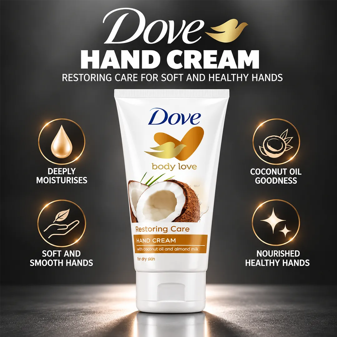 DOVE HAND CREAM 75ML DRY SKIN