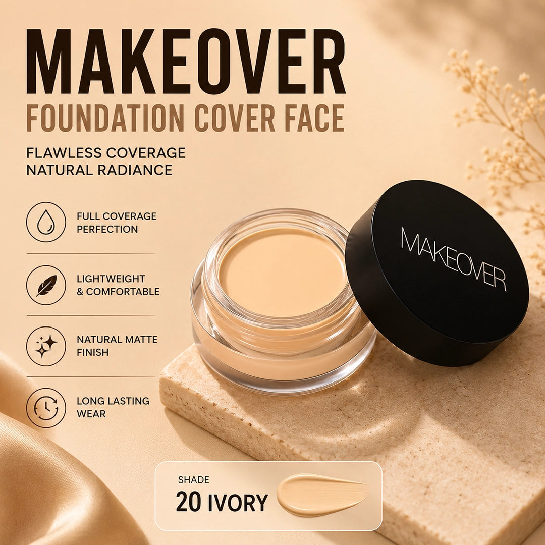MAKEOVER FOUNDATION COVER FACE