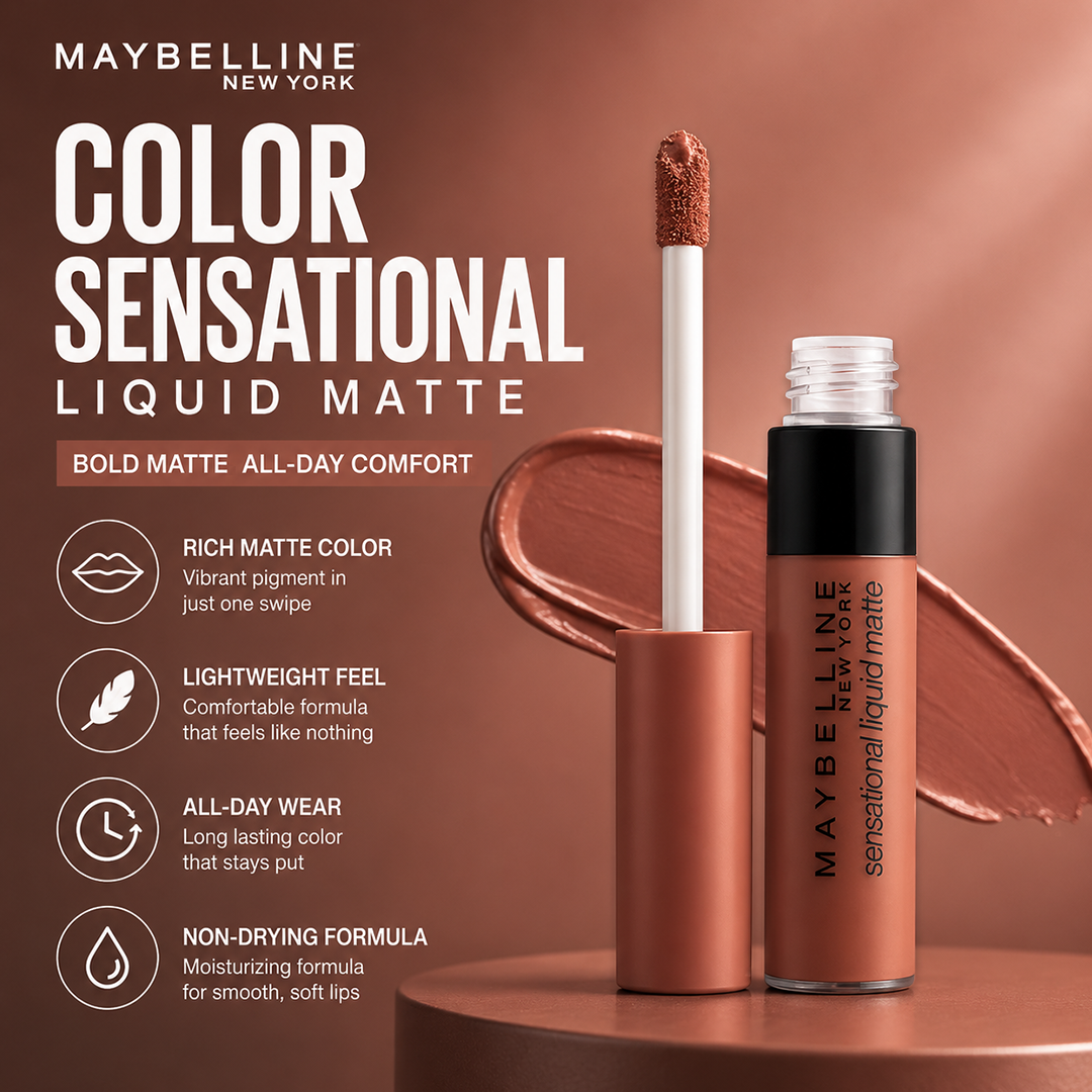 MAYBELLINE COLOR SENSATIONAL LIQUID MATTE