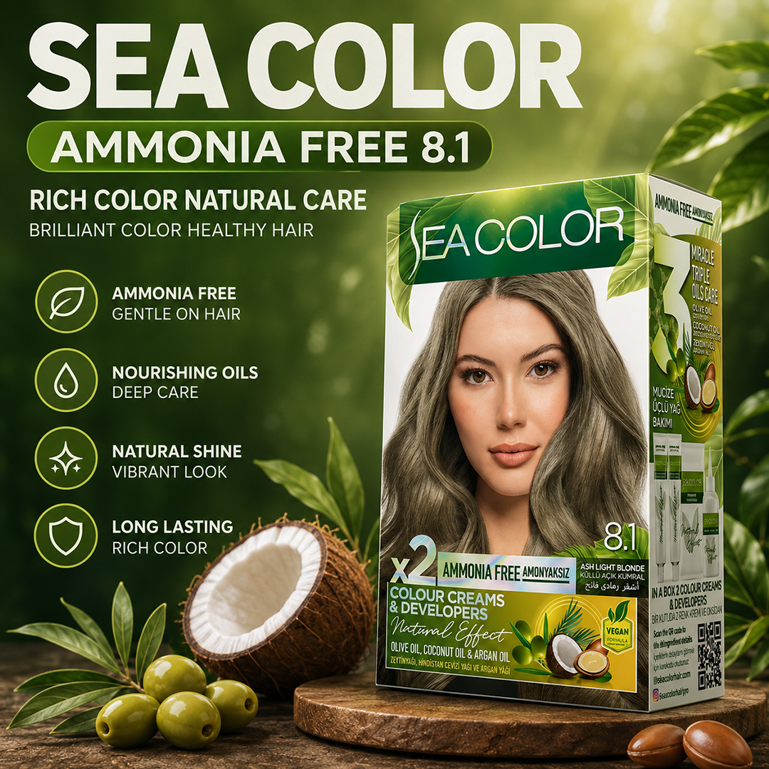 SEA COLOR AMMONIA FREE 8.1