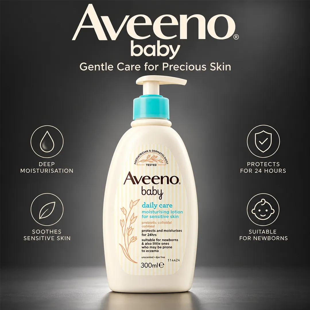 AVEENO BABY MOISTURIZING LOTION 300ML DAILY CARE