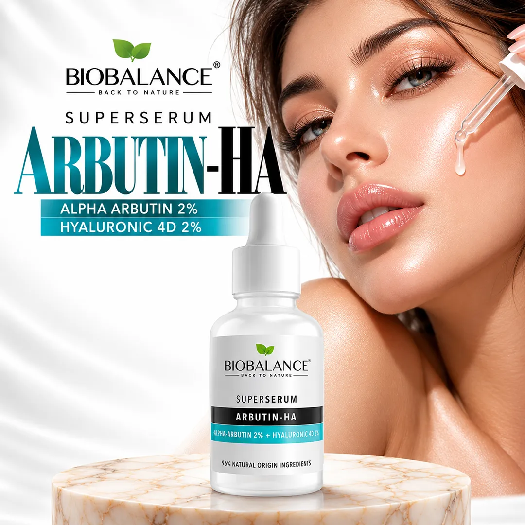 BIO BALANCE SUPER SERUM ARBUTINA HA 2% HIALURONICO 4D 2% 30M