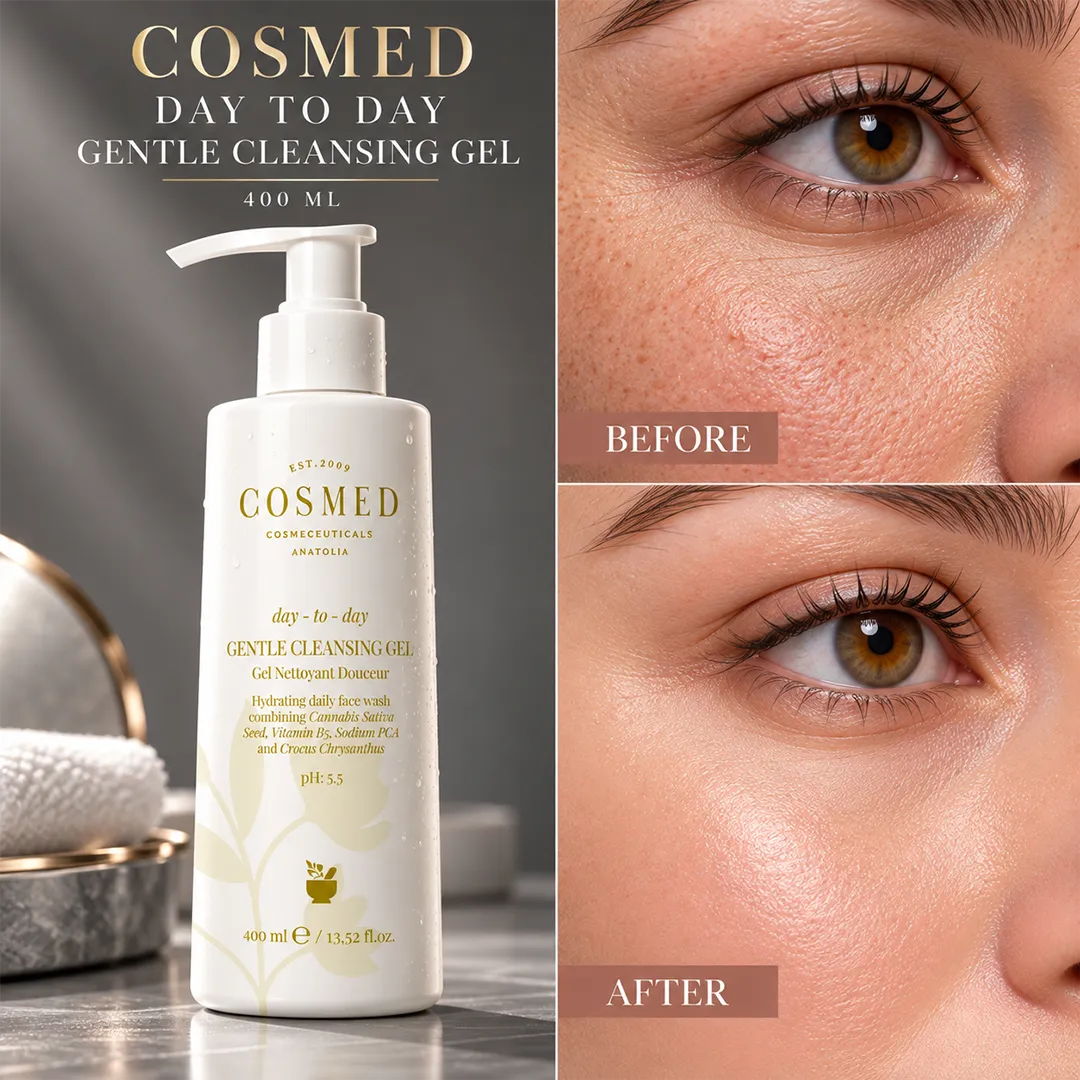 COSMED DAY TO DAY GENTLE CLEANSING GEL 400ML