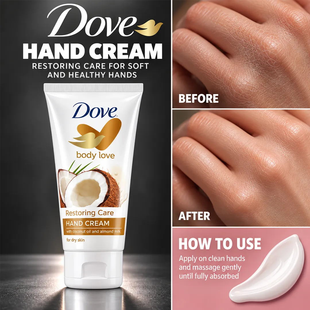 DOVE HAND CREAM 75ML DRY SKIN