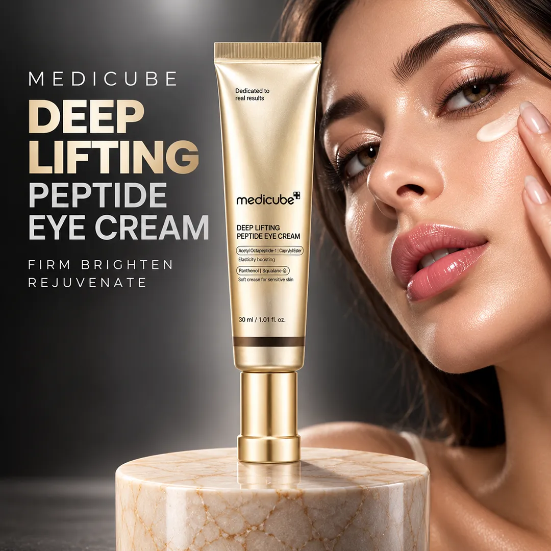 MEDICUBE DEEP LIFTING PEPTIDE EYE CREAM 30ML