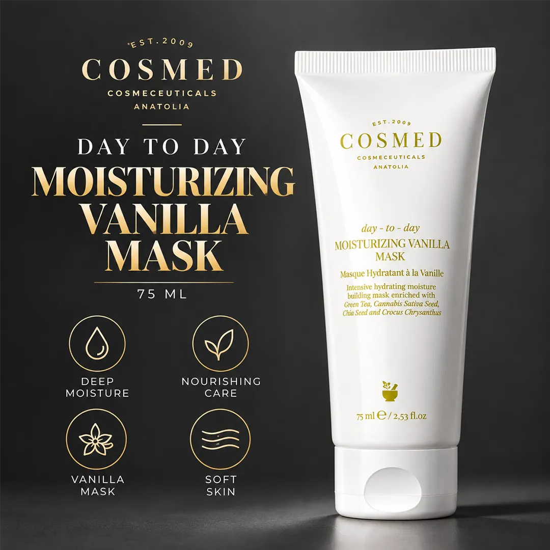 COSMED DAY TO DAY MASK MOISTURIZING VANILLA 75ML