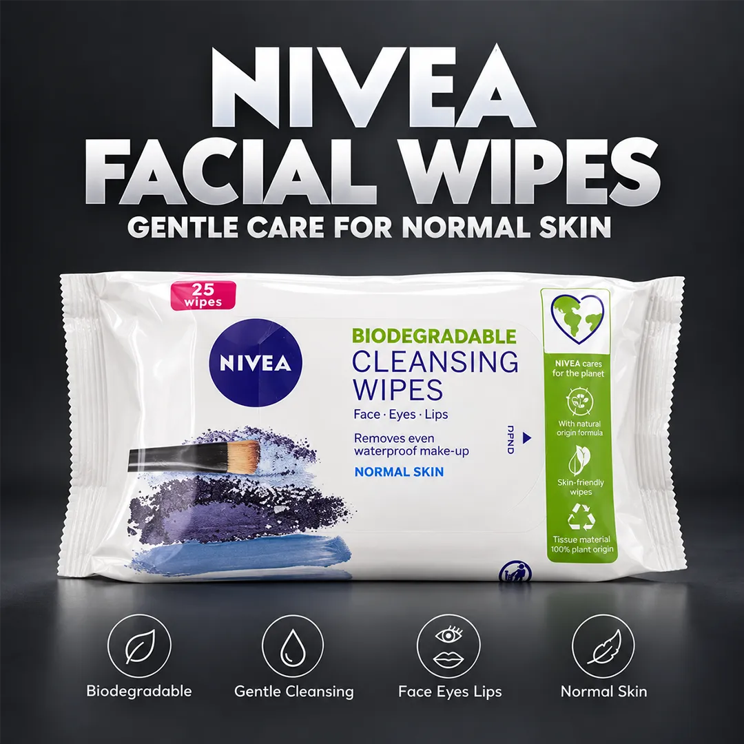 NIVEA FACIAL WIPES 20CS NORMAL SKIN