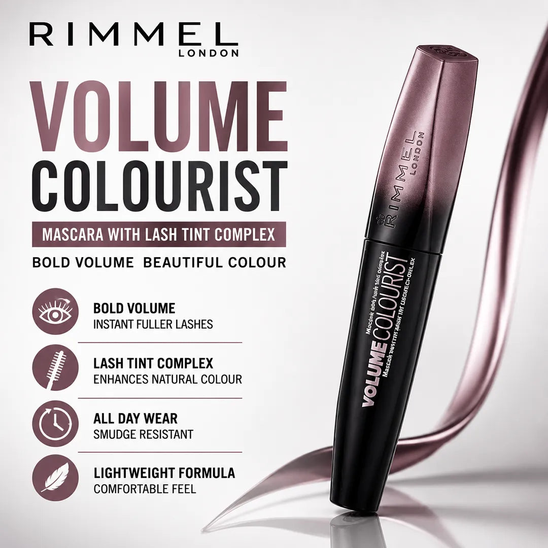 RIMMEL VOLUME COLOURIST MASCARA 001