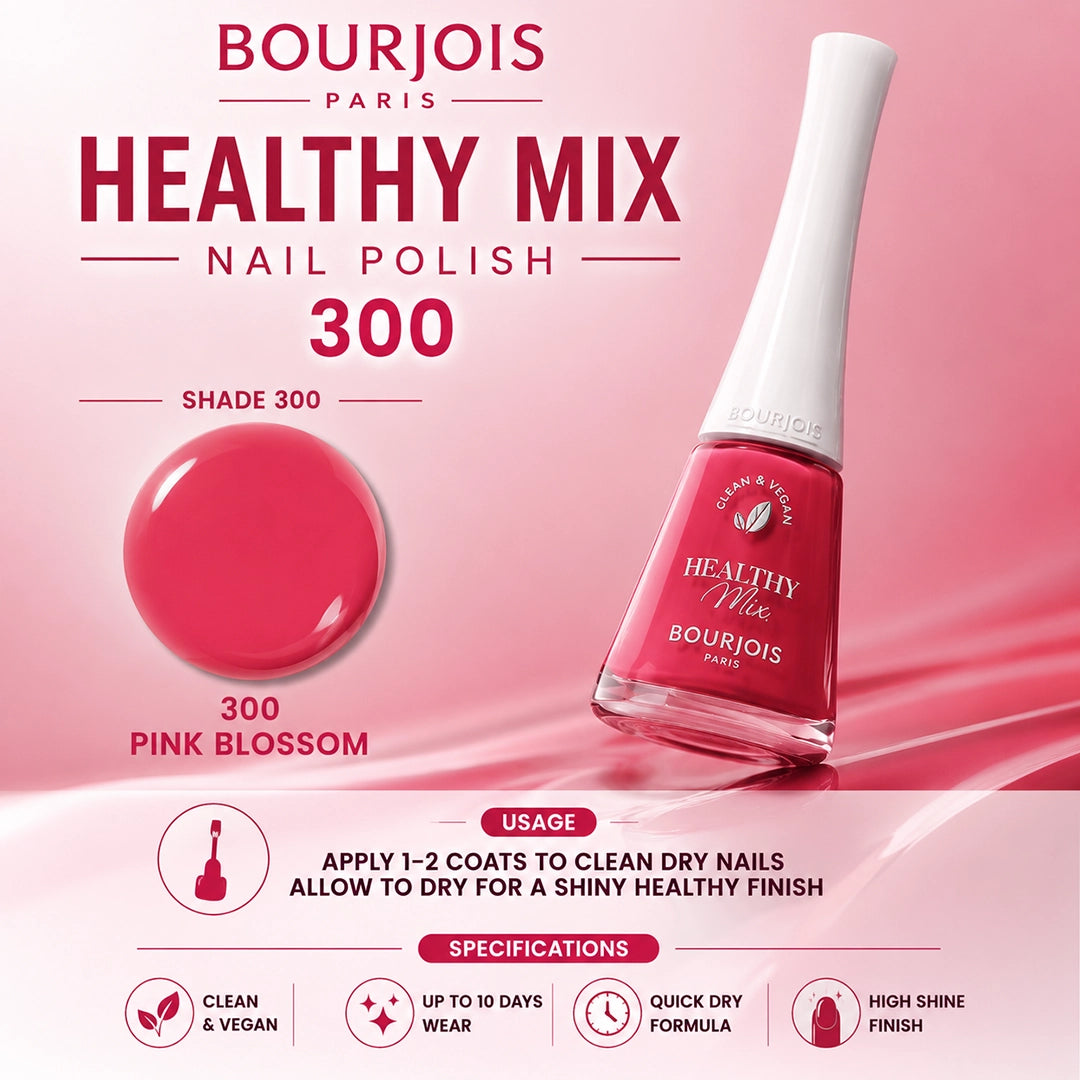 BOURJOIS NAIL POLISH HEALTHY MIX 300