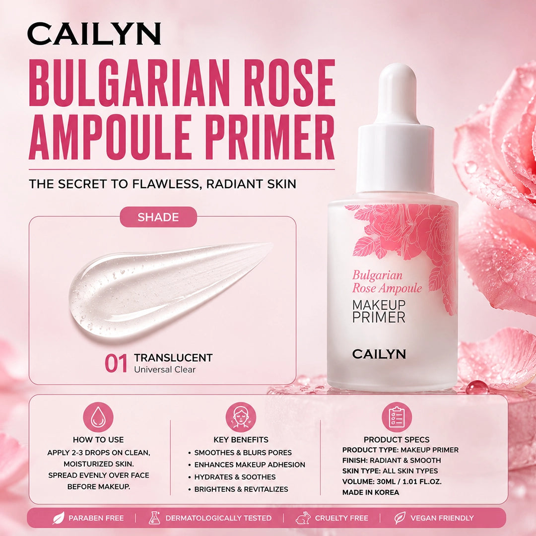 CAILYN BULGARIAN ROSE AMPOULE MAKEUP PRIMER
