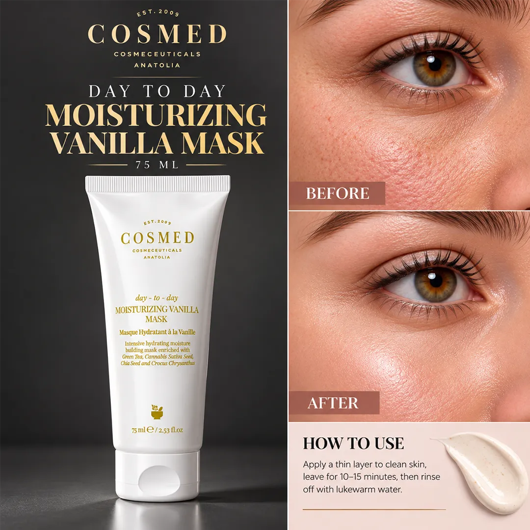COSMED DAY TO DAY MASK MOISTURIZING VANILLA 75ML