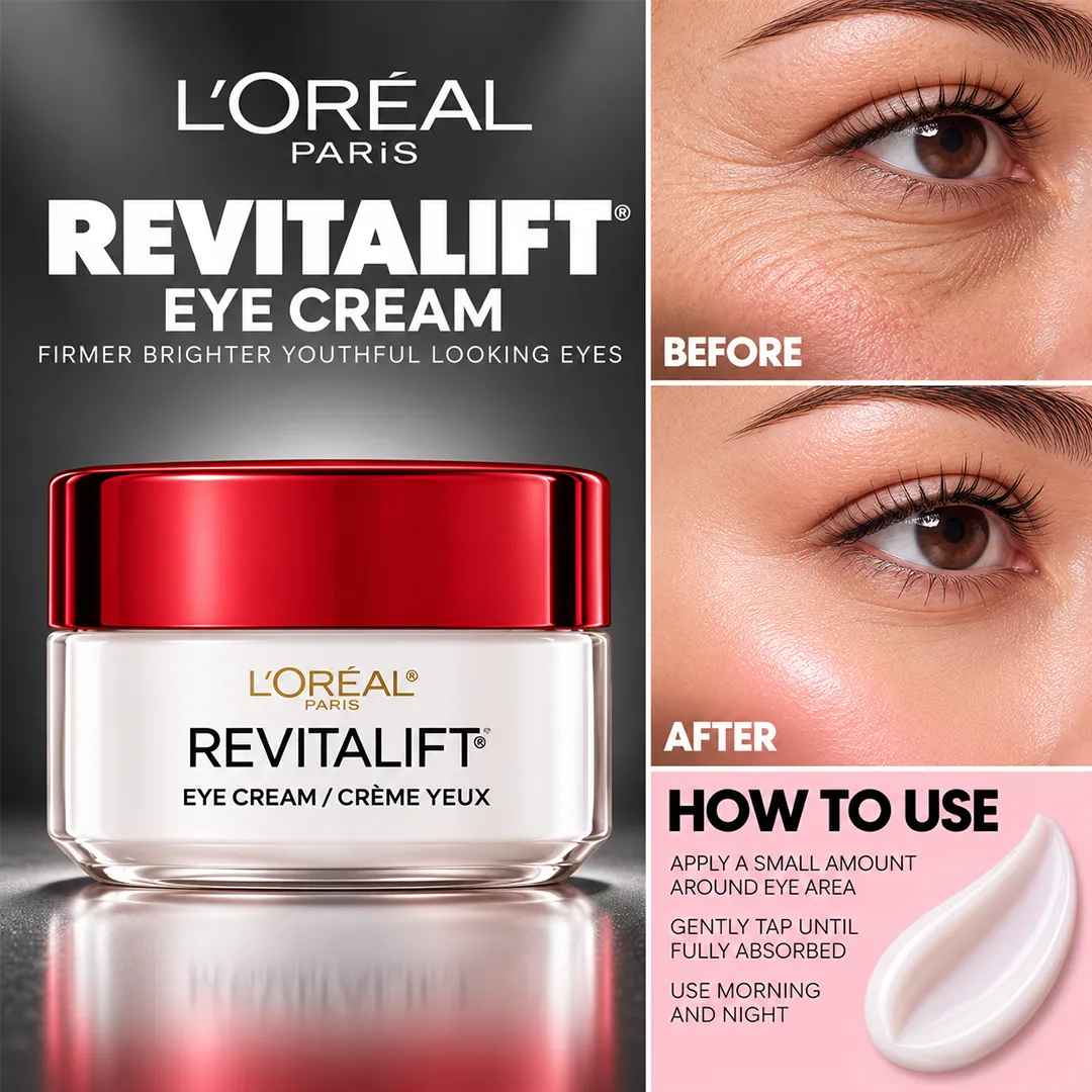 LOREAL REVITALIFT MOISTURIZING EYES CREAM 15ML