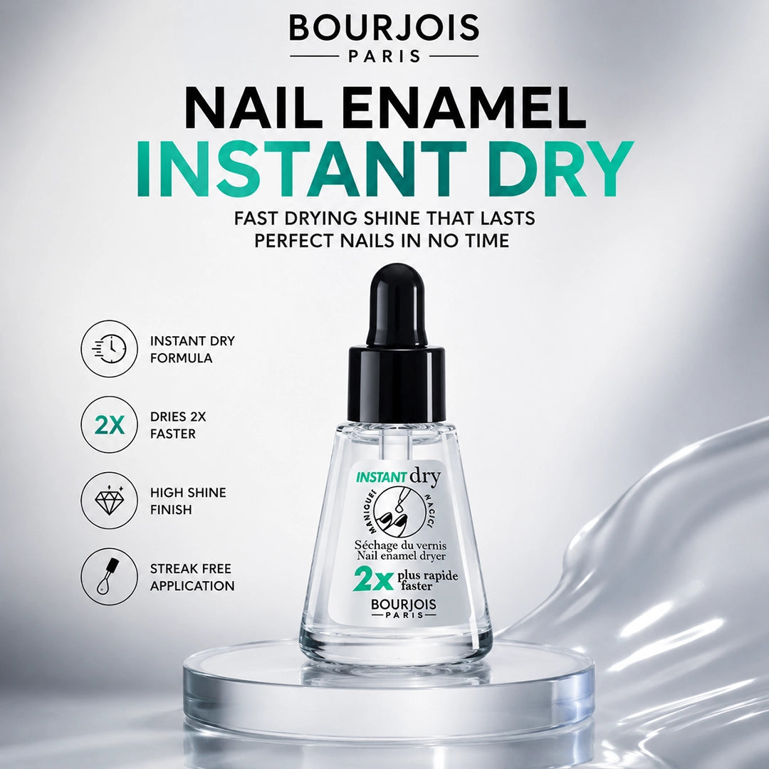 BOURJOIS NAIL ENAMEL INSTANT DRY
