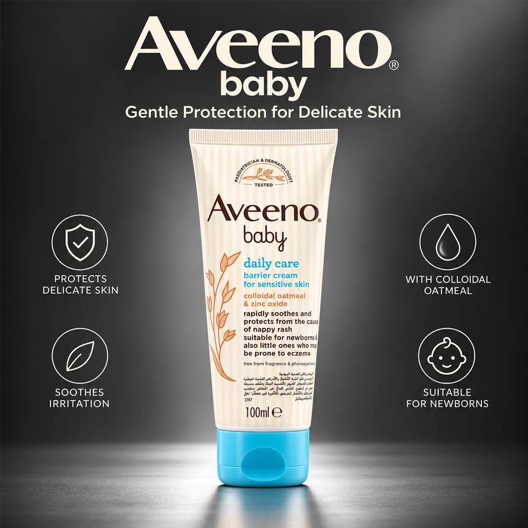 AVEENO BABY DAILY CARE BARRIER CREAM 100ML