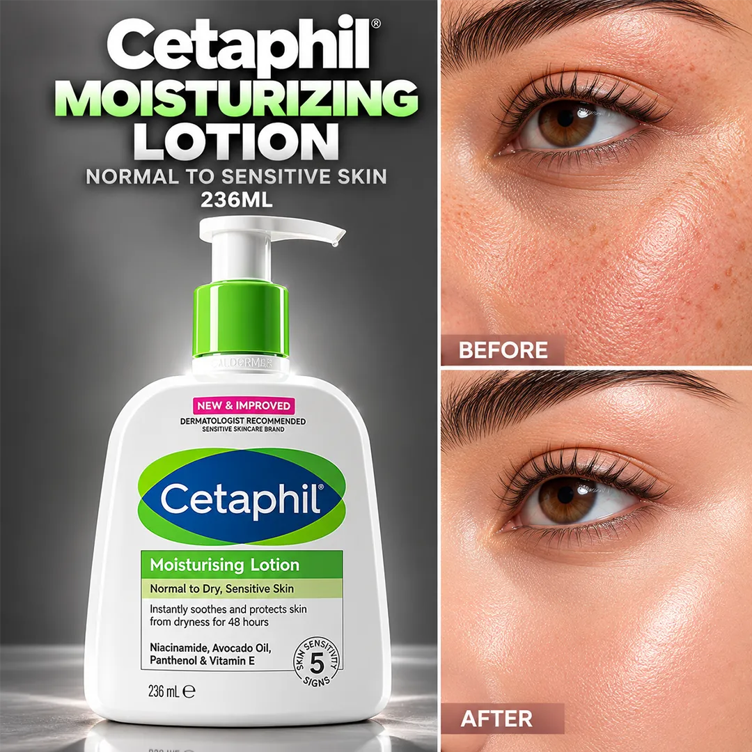 CETAPHIL MOISTURIZING LOTION 236ML NORMAL TO SENSITIVE