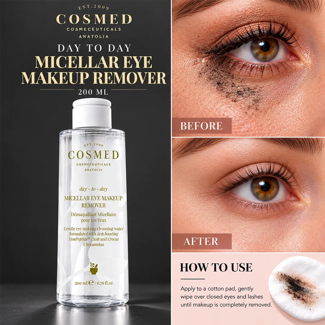 COSMED DAY TO DAY MICELLAR EYE MAKEUP REMOVER 200ML
