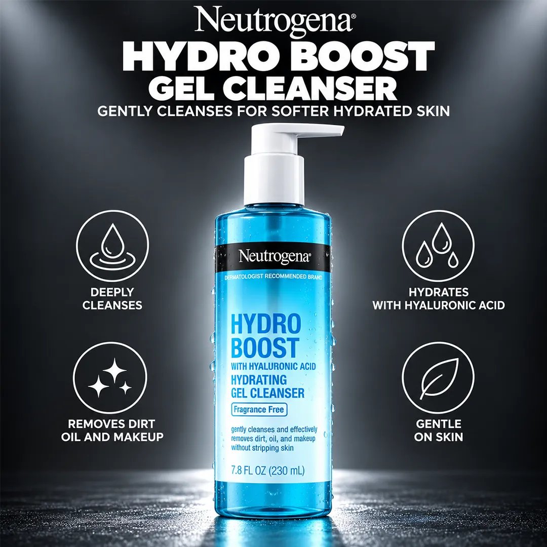 NEUTROGENA HYDRO BOOST GEL CLEANSER 230ML