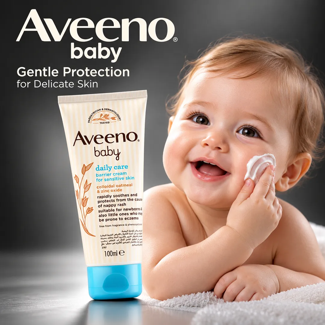 AVEENO BABY DAILY CARE BARRIER CREAM 100ML