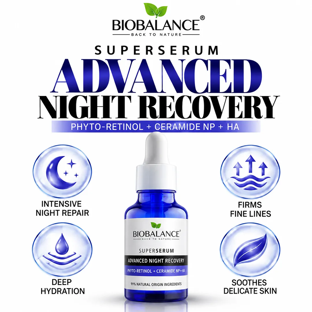 BIO BALANCE SUPER SERUM ADVANCED NIGHT RECOVERY 30ML