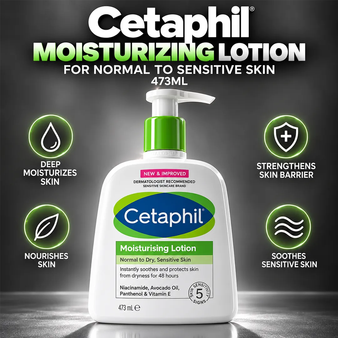 CETAPHIL MOISTURIZING LOTION 473ML