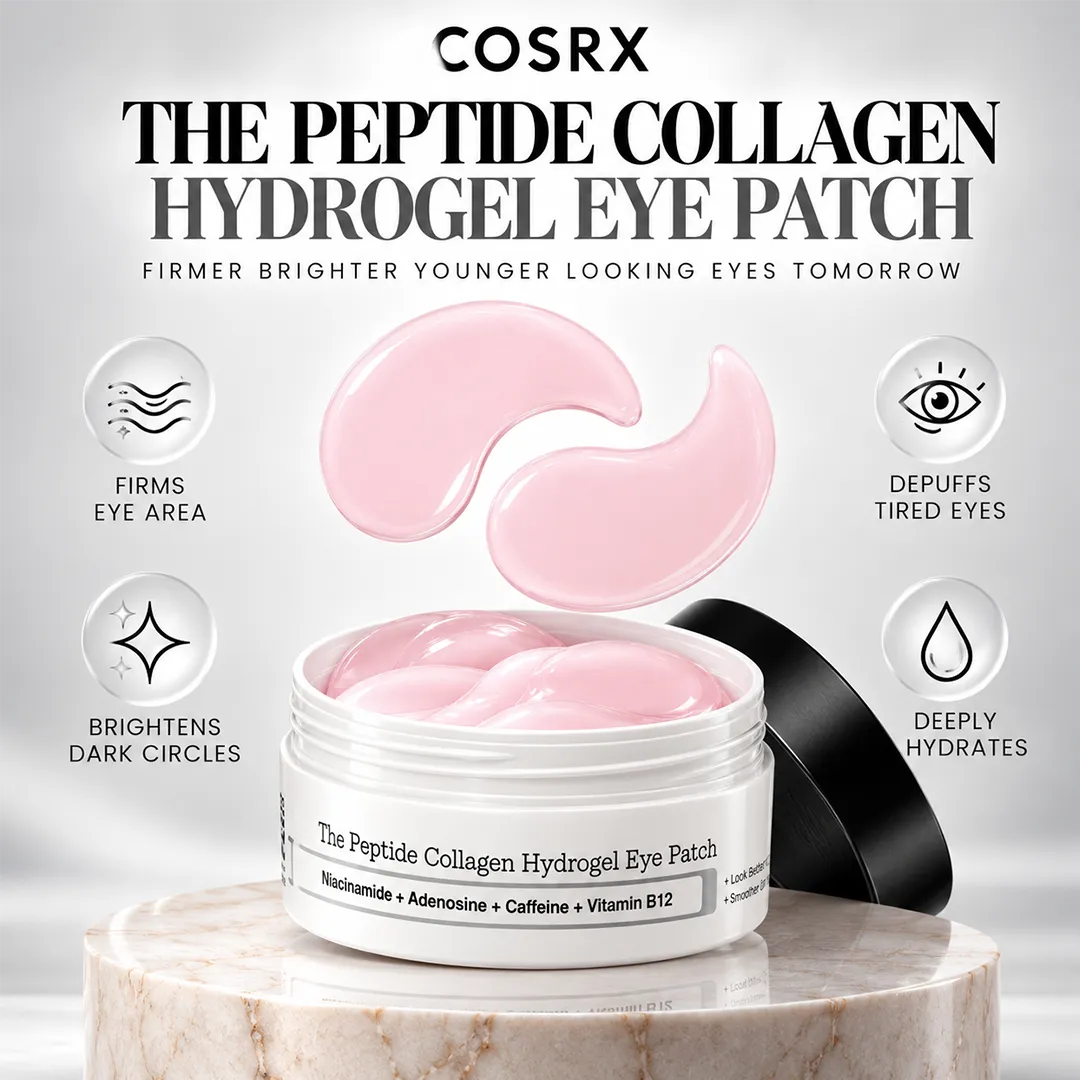 COSRX THE PEPTIDE COLLAGEN HYDROGEL EYE PATCH 85GM