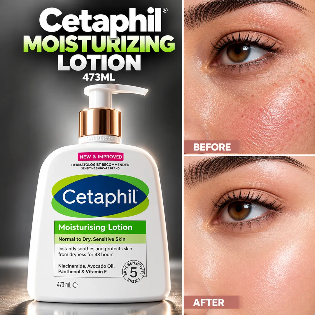 CETAPHIL MOISTURIZING LOTION 473ML