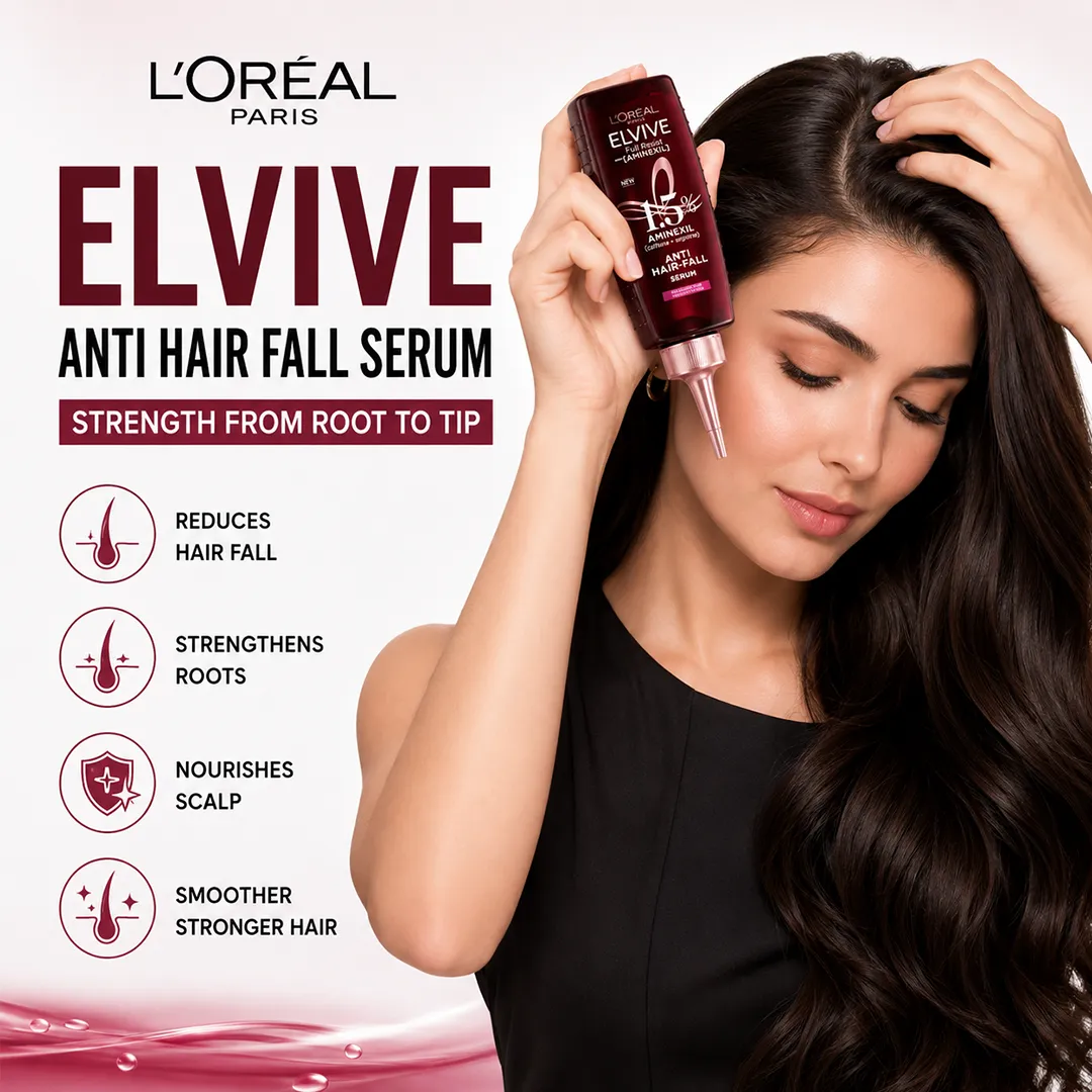 LOREAL ELVIVE HAIR SERUM ANTI HAIR FALL 102ML