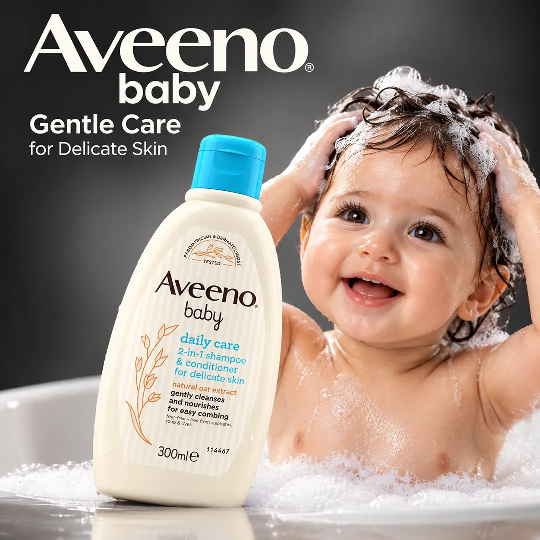 AVEENO BABY DAILY CARE 2IN1 SHAMPOO 300ML