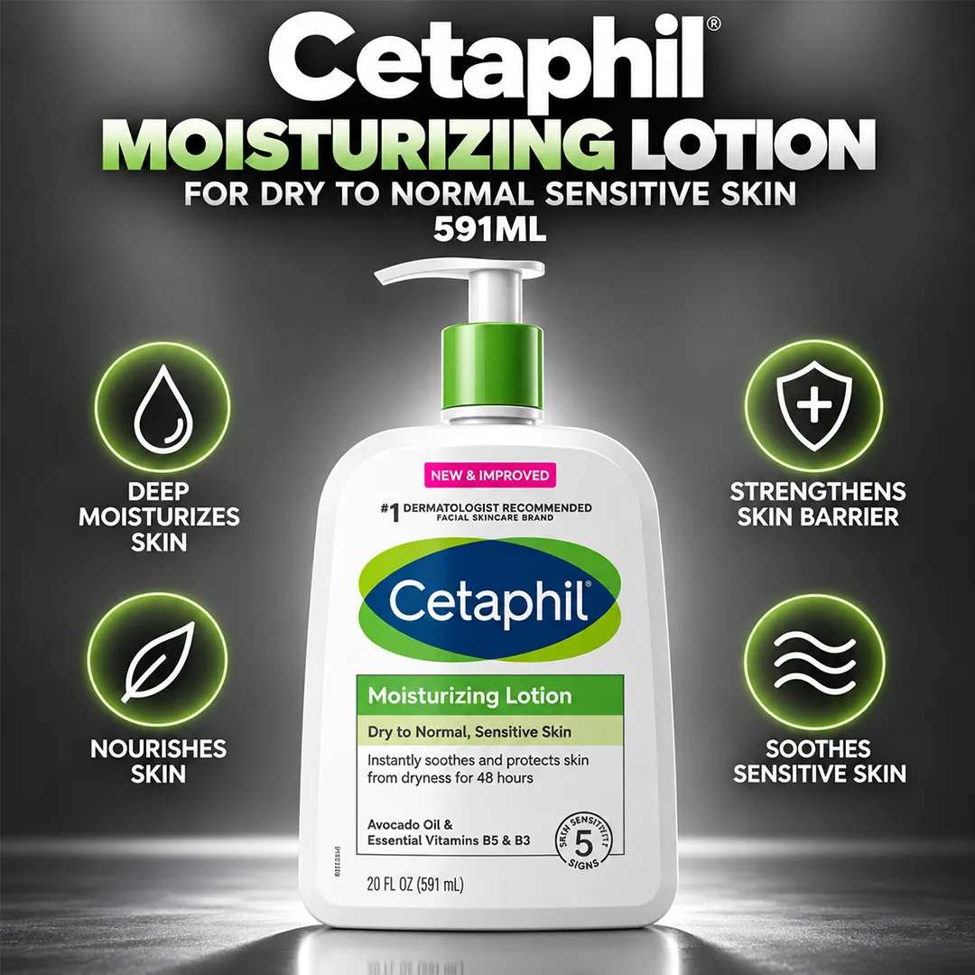 CETAPHIL MOISTURIZING LOTION 591ML