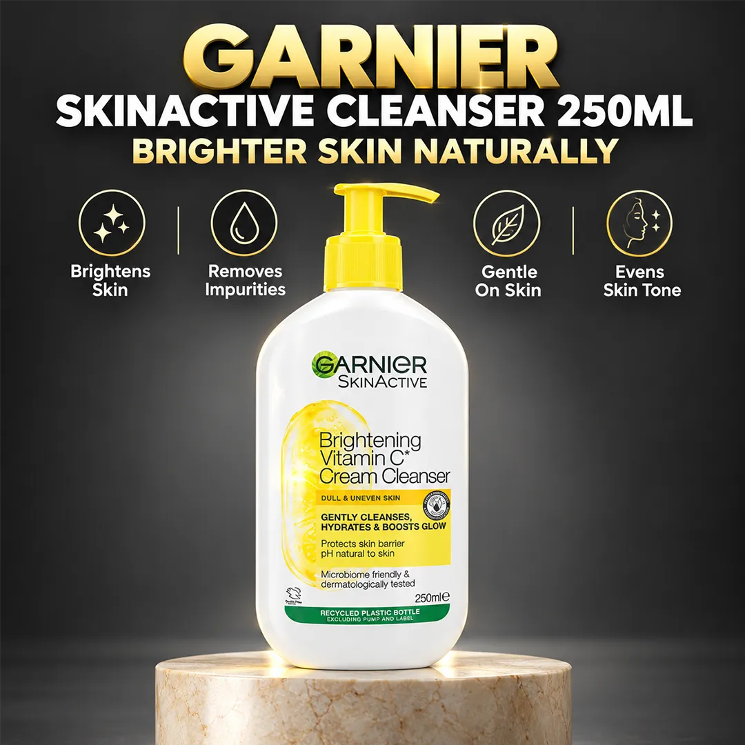 GARNIER SKINACTIVE CLEANSER 250ML DULL & UNEVEN
