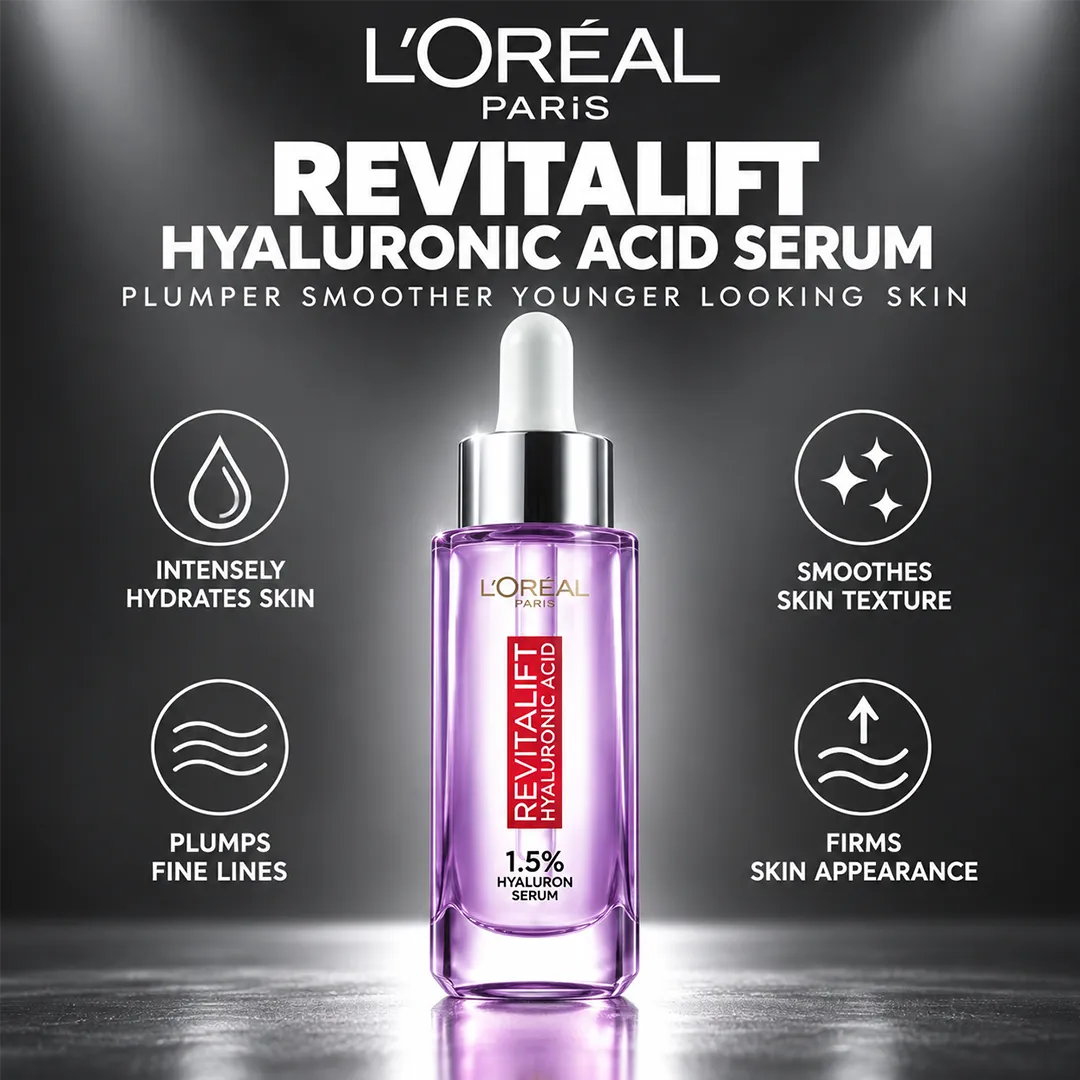 LOREAL REVITALIFT HYALURONIC ACID SERUM 30ML