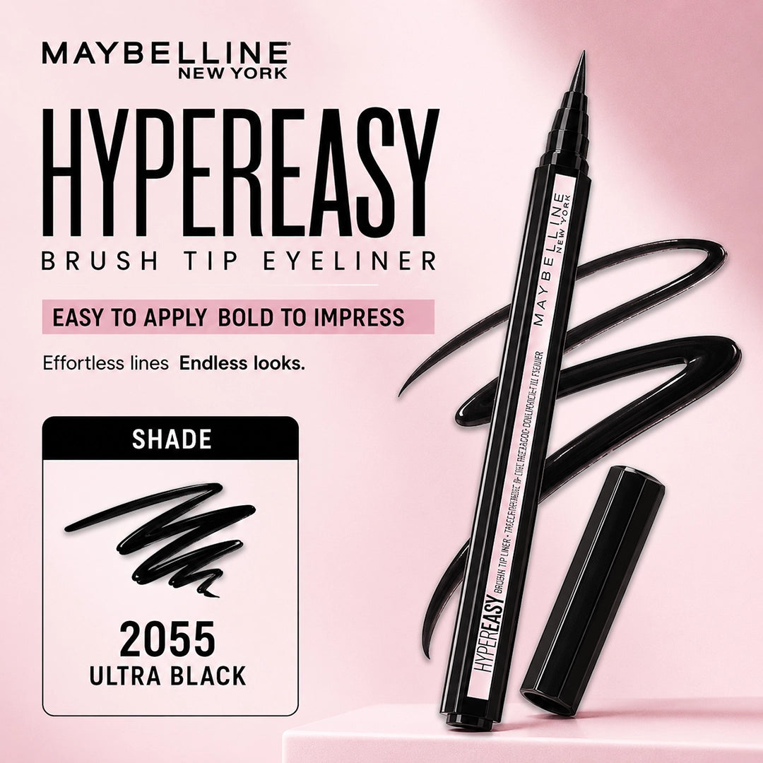 MAYBELLINE HYPEREASY BRUSH TIP EYELINER (2055)