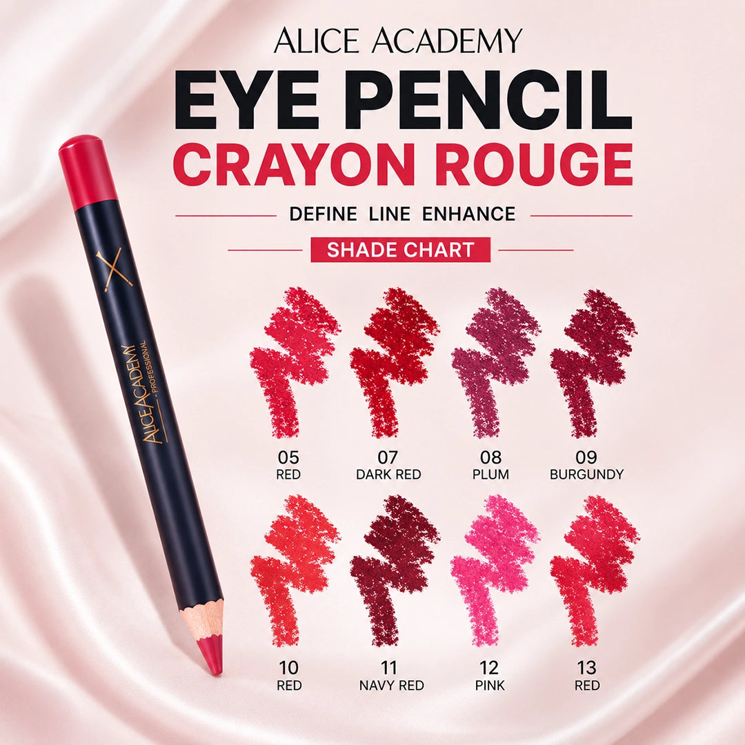 ALICE ACADEMY EYE PENCIL CRAYON ROUGE