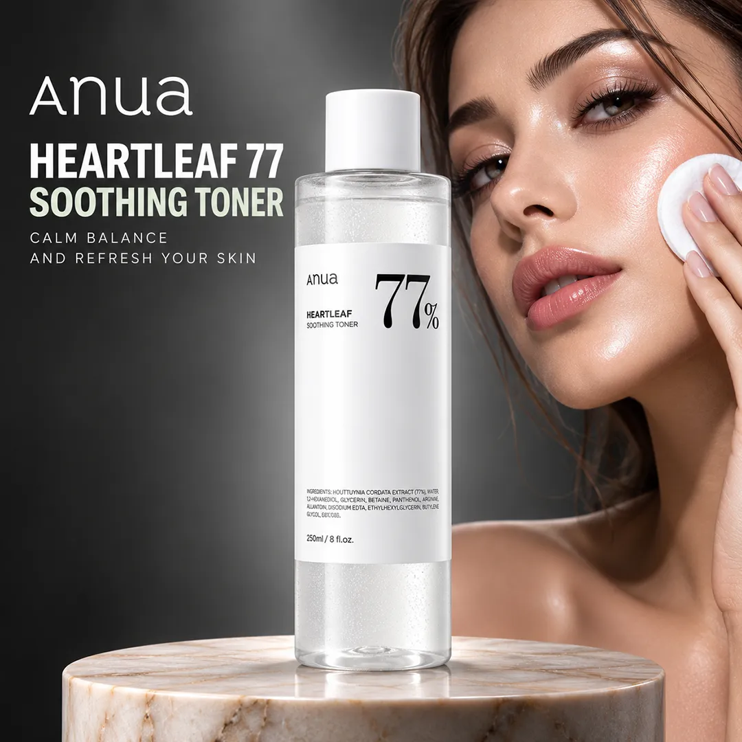 ANUA HEARTLEAF 77 SOOTHING TONER 250ML