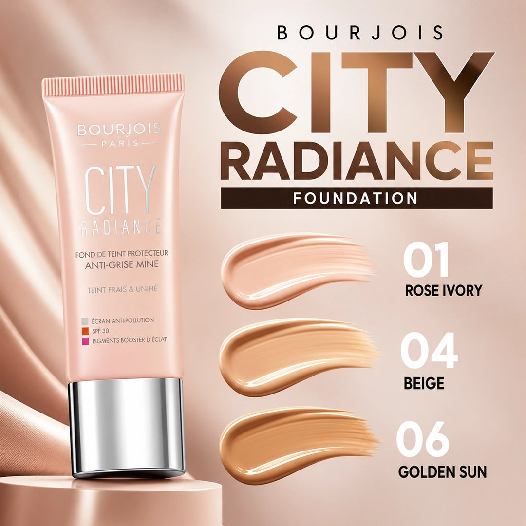 BOURJOIS FOUNDATION CITY RADIANCE