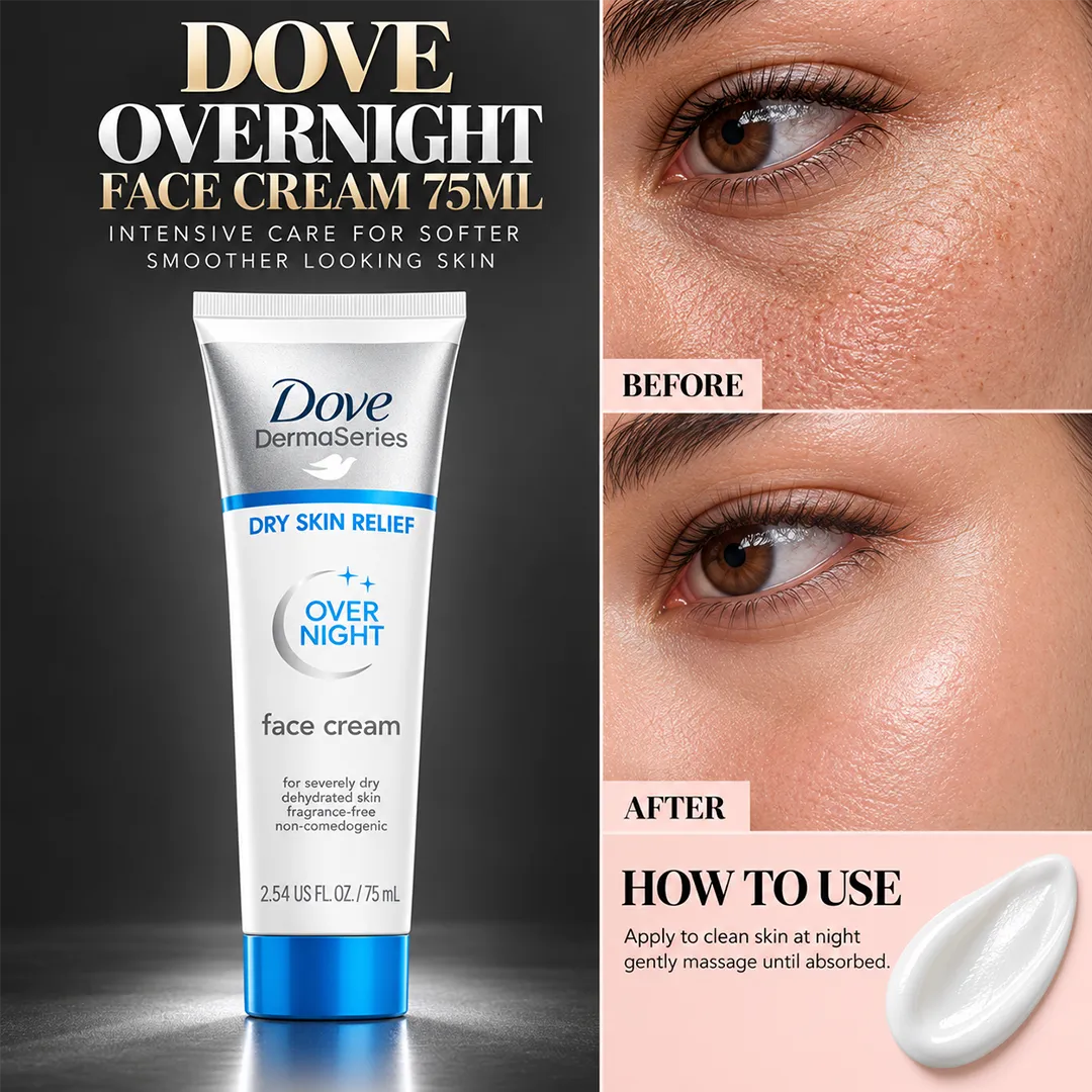 DOVE USA OVERNIGHT FACE CREAM 75ML