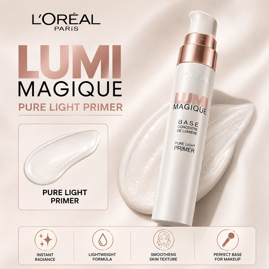 LOREAL LUMI MAGIQUE PURE LIGHT PRIMER