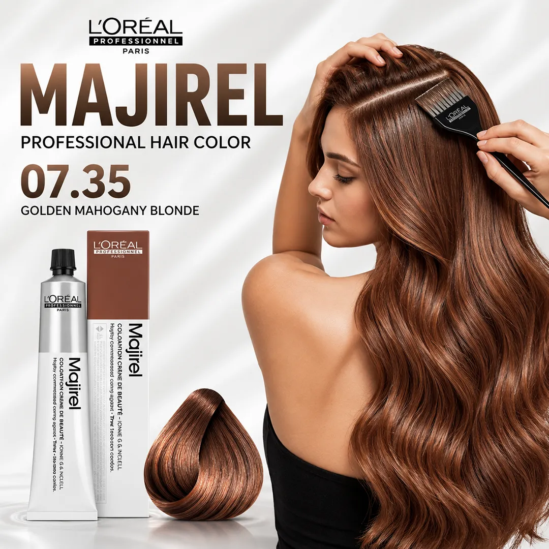 LOREAL PRO MAJIREL HAIR COLOR 07.35.