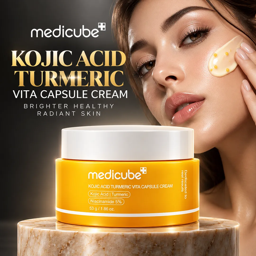 MEDICUBE KOJIC ACID TURMERIC VITA CAPSULE CREAM 53GM