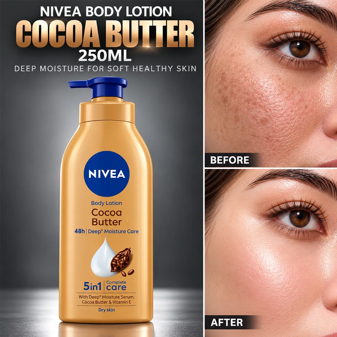 NIVEA BODY LOTION 250ML COCOA BUTTER