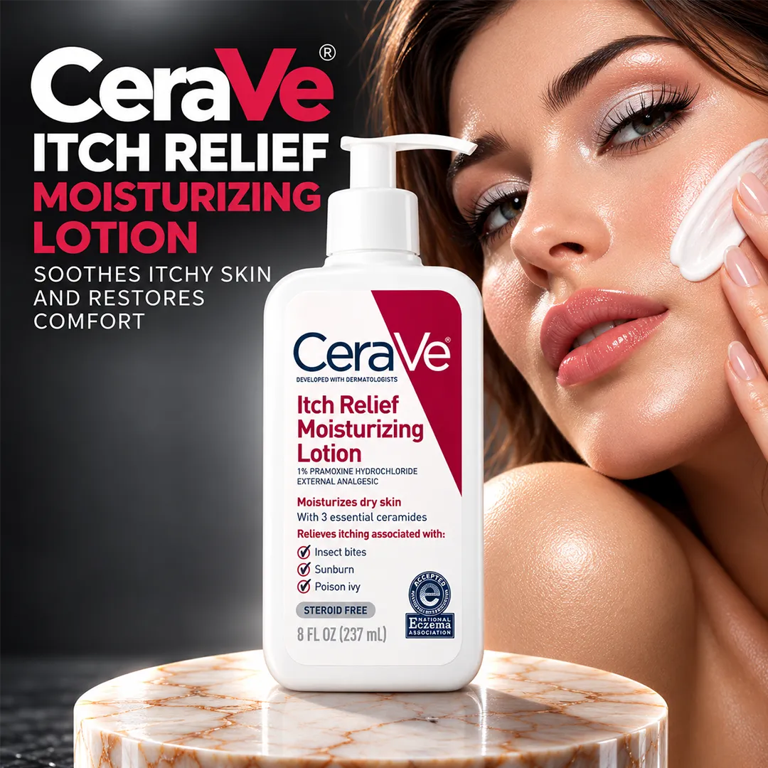 CERAVE ITCH RELIEF MOISTURIZING LOTION 237ML