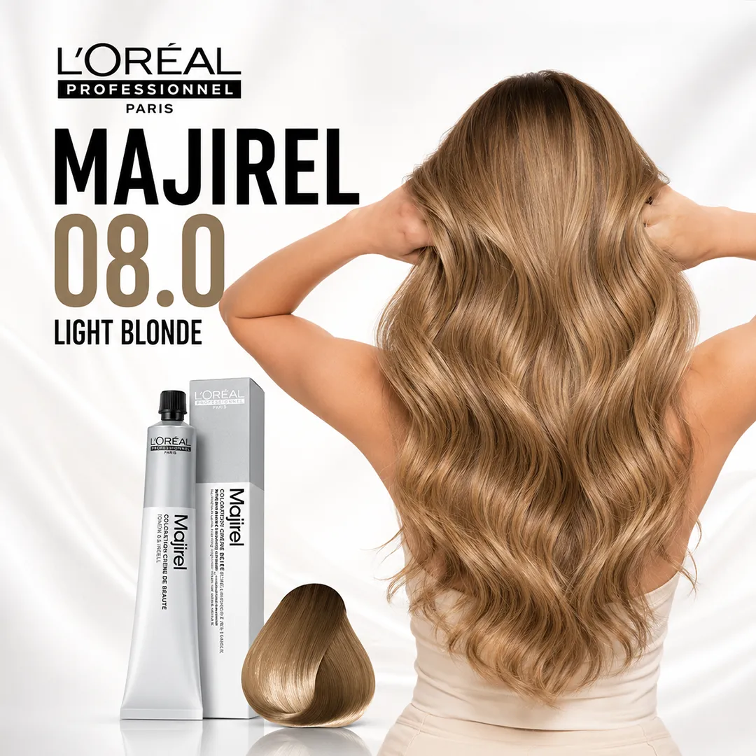 LOREAL PRO MAJIREL HAIR COLOR 08.0