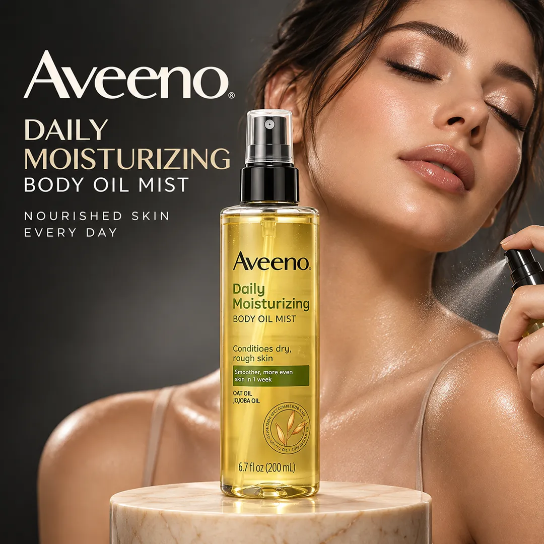 AVEENO DAILY MOISTURIZING BODY OIL MIST 200ML