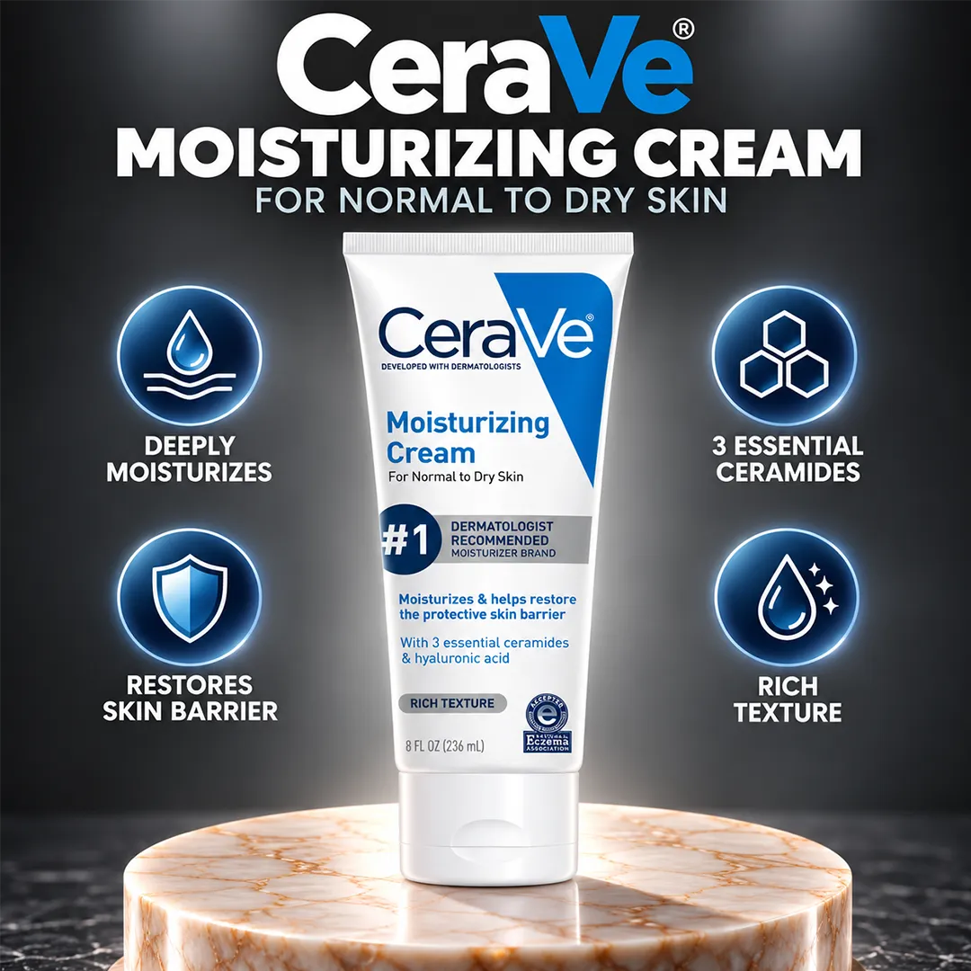 CERAVE MOISTURIZING CREAM 236ML RICH TEXTURE