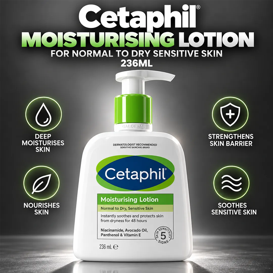 CETAPHIL MOSITURISING LOTION 236ML
