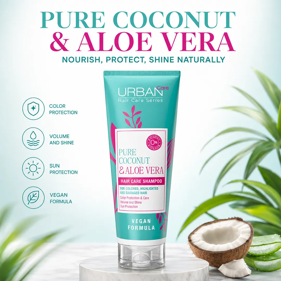 URBAN CARE PURE COCONUT & ALOE VERA OIL IN CREAM 150ML