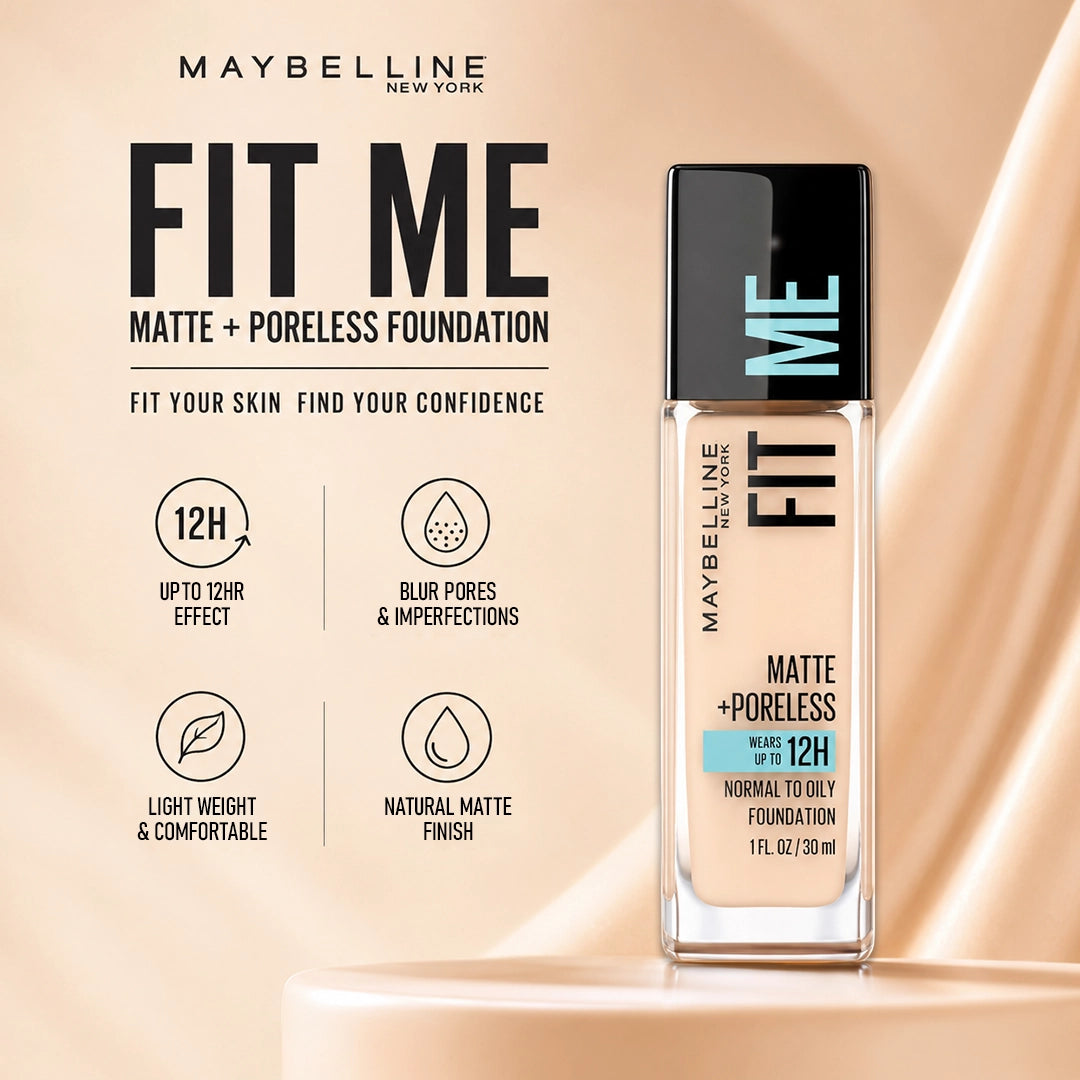 MAYBELLINE FIT ME FOUNDATION