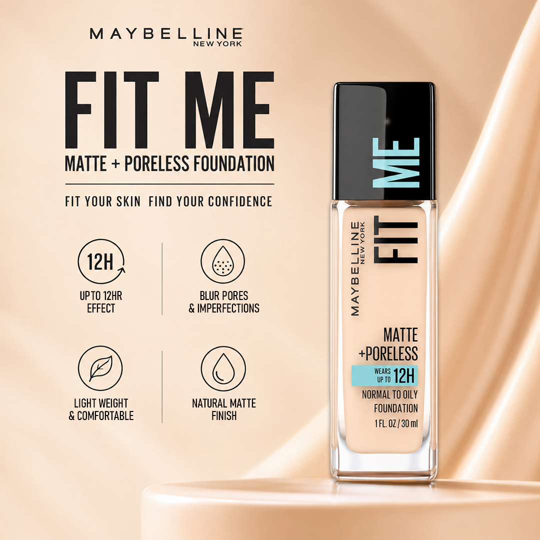 MAYBELLINE FIT ME FOUNDATION