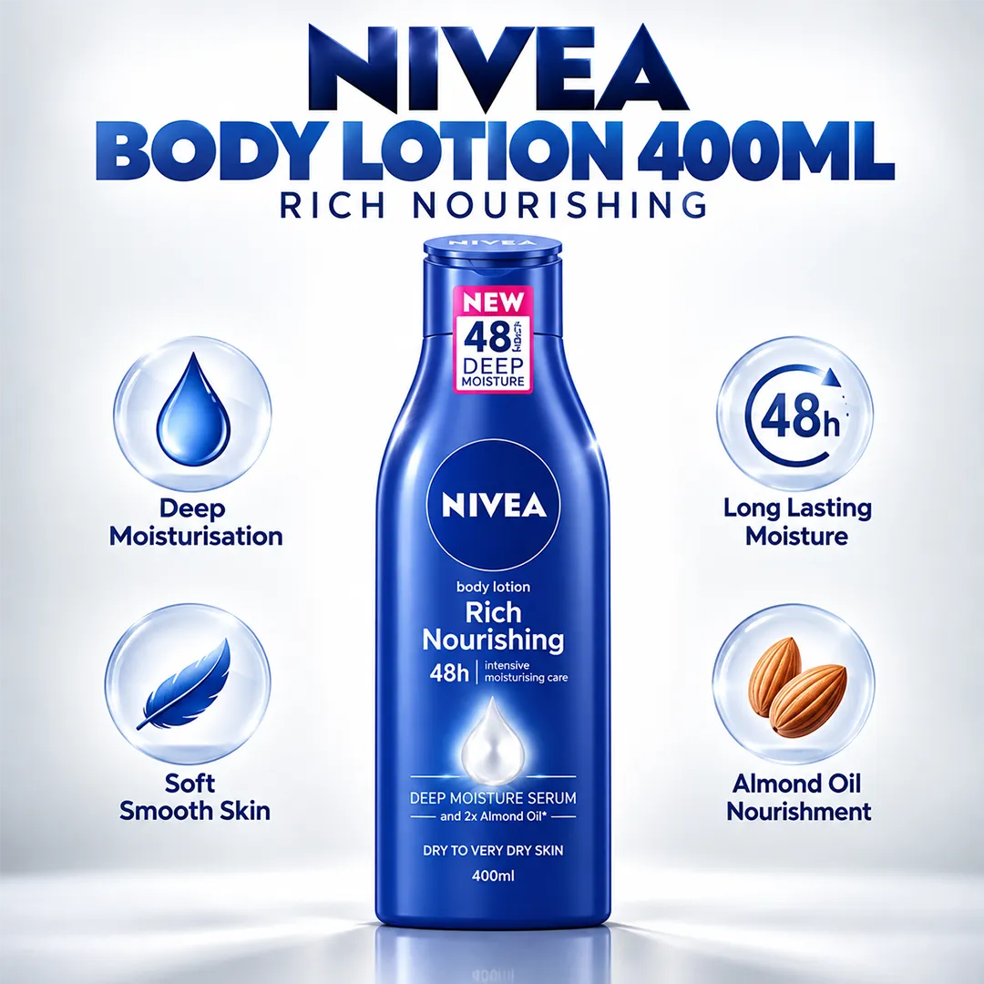 NIVEA BODY LOTION 400ML NOURISHING